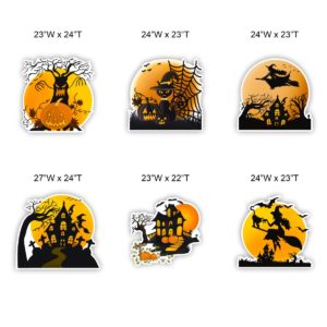 Halloween Moonlight Silhouettes