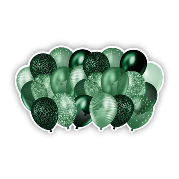 Green Balloon Panel